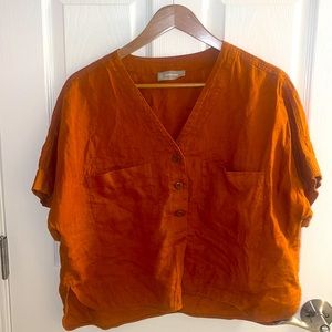 Everlane Linen Utility Shirt